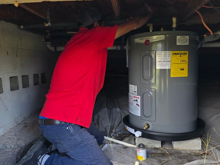 Water heaters in all spaces